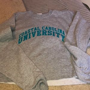 Slightly Cropped CCU crewneck